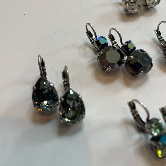 Mariana Multi-Color Crystal Earrings Sets - Picture 5 of 8